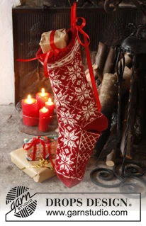 Extra 0-986 Mr. Kringle's Stocking by DROPS Design